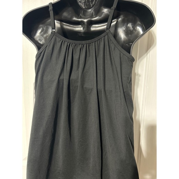 32 Degrees Cool Black Tank Top Women's Medium Sleeveless Activewear Built in Bra - Picture 6 of 8